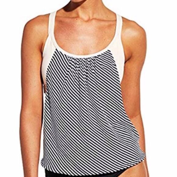 Calia striped tankini sz xs - Picture 1 of 7
